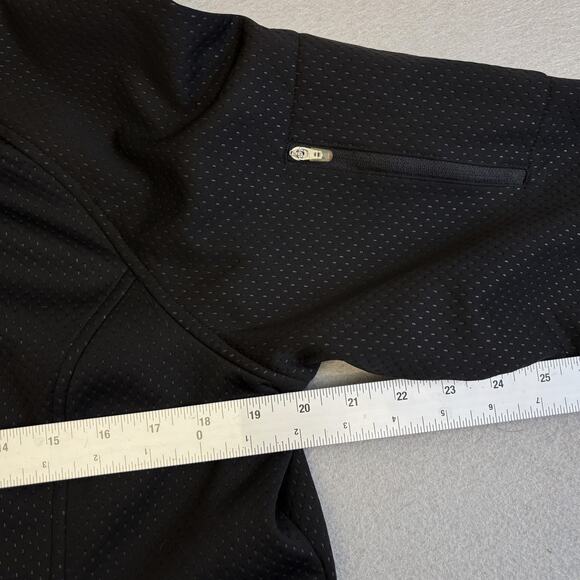 FILA Jacket Womens Large Black Full Zip Mock Neck Waterproof Pink Fleece Lined - Picture 6 of 9